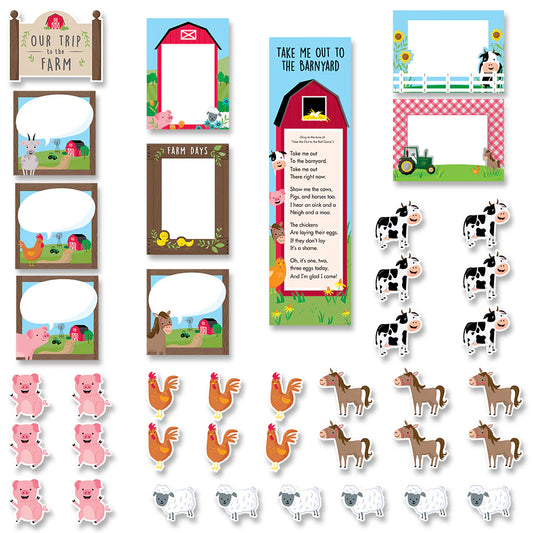 Farm Friends Our Trip to the Farm Mini Bulletin Board