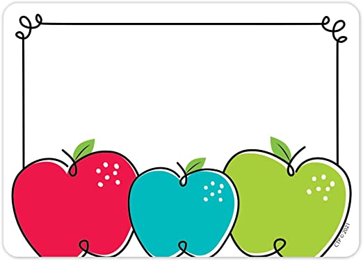 Doodle Apples Labels