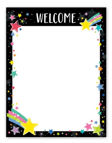 STAR BRIGHT Welcome Chart