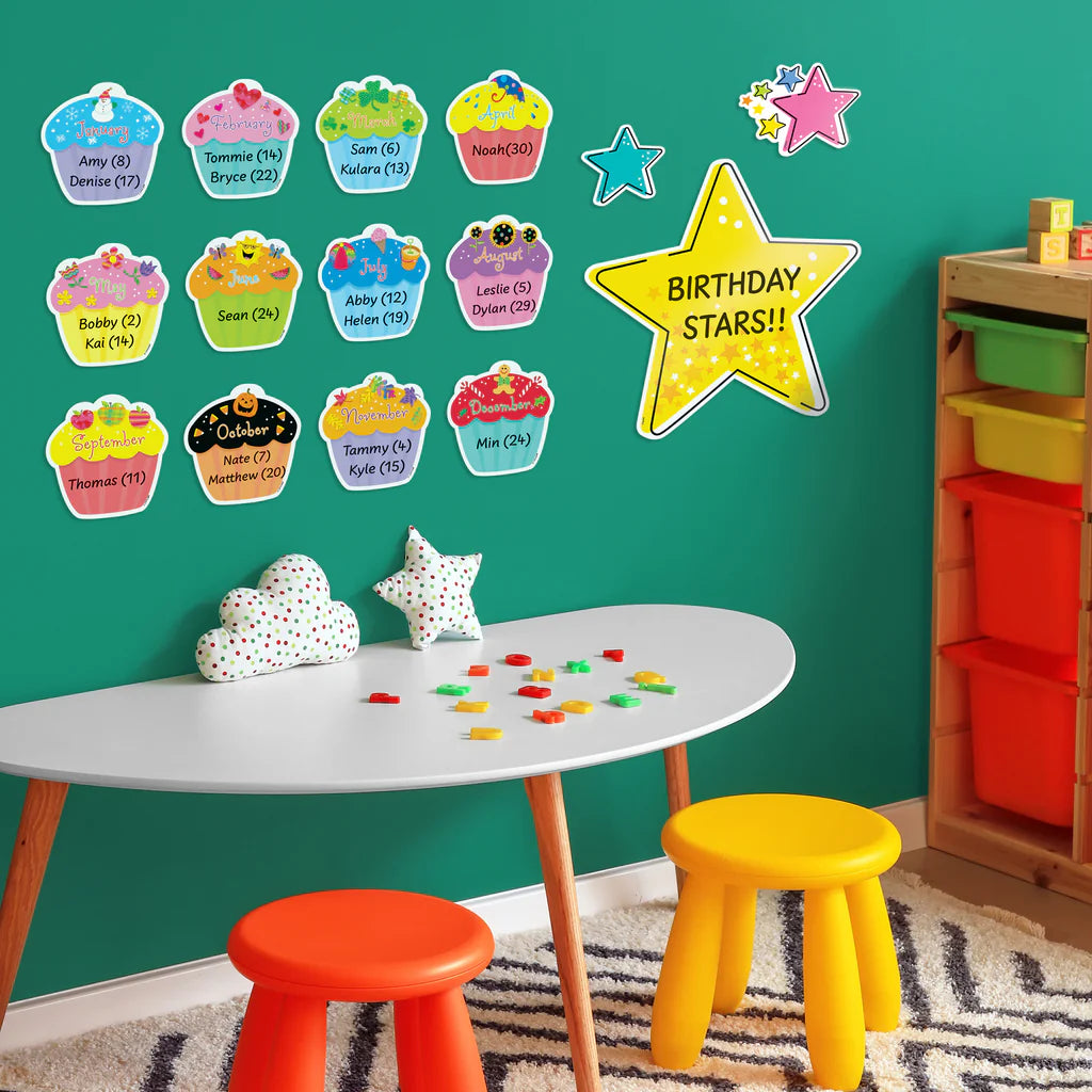 Cupcakes 6" Designer Cut-Outs