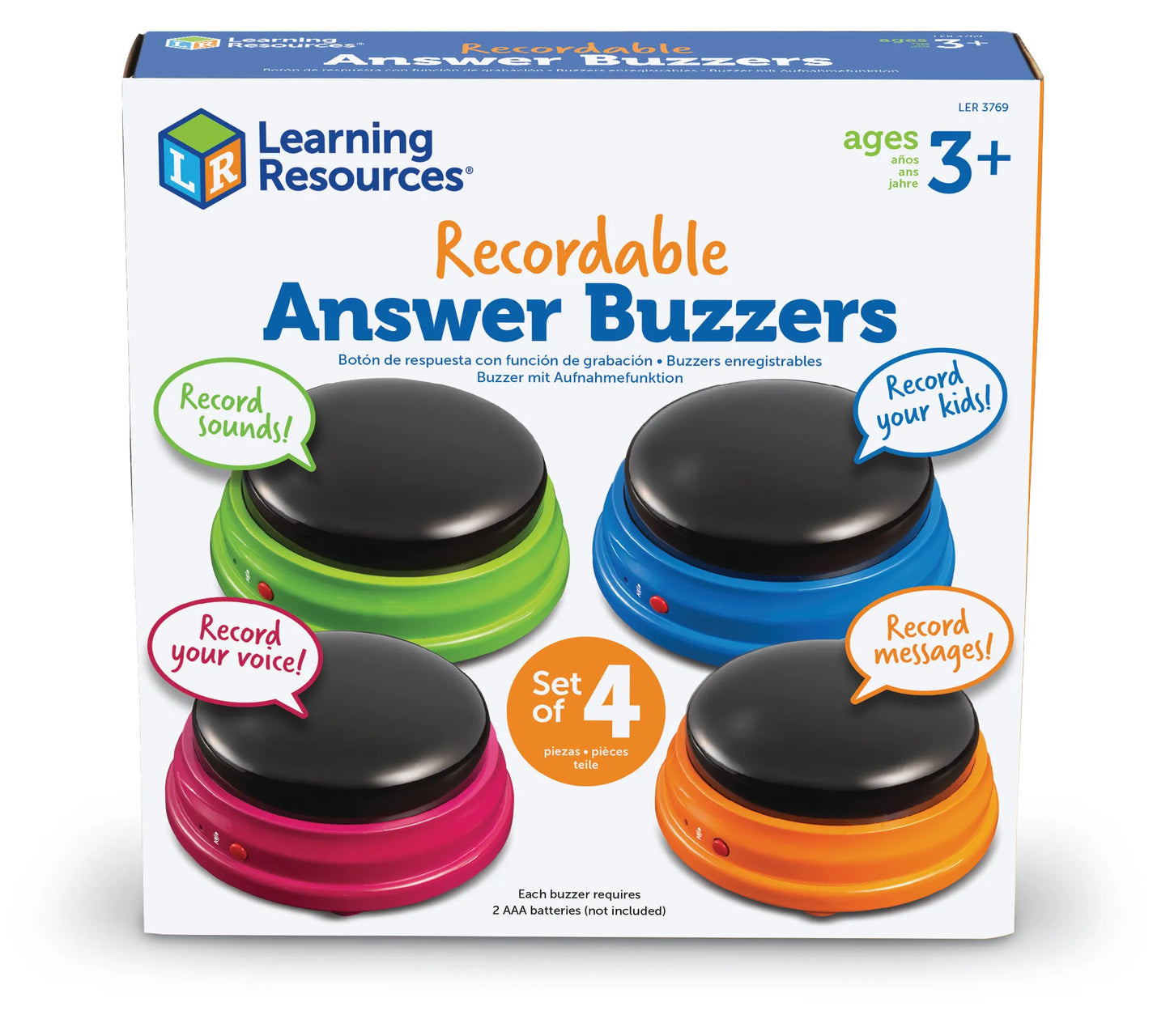 Recordable Answer Buzzers