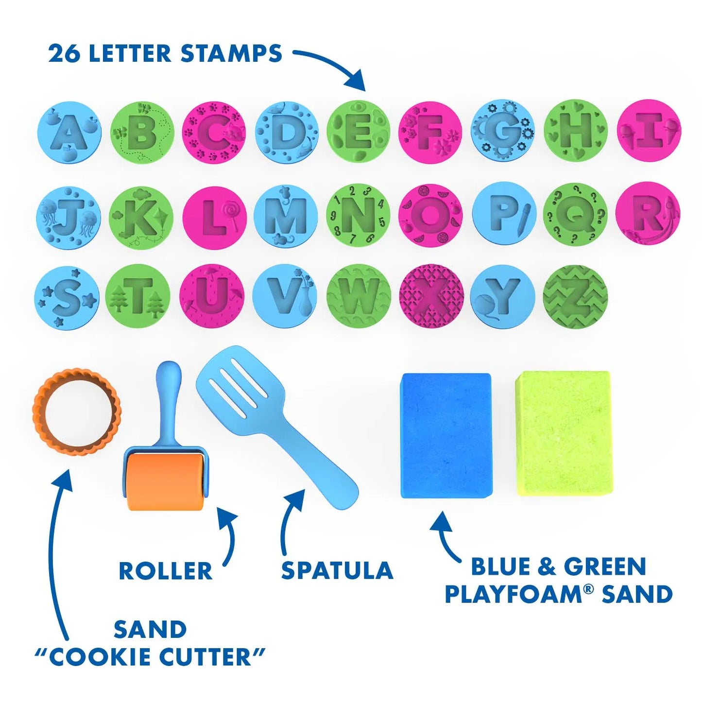 Playfoam® Sand ABC Cookies Set