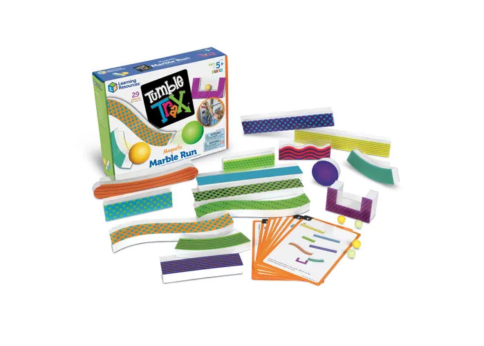 Tumble Trax® Magnetic Marble Run