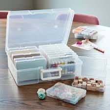 Clear 16 Case Photo & Craft Keeper by Simply Tidy®