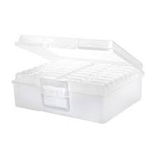 Clear 16 Case Photo & Craft Keeper by Simply Tidy®