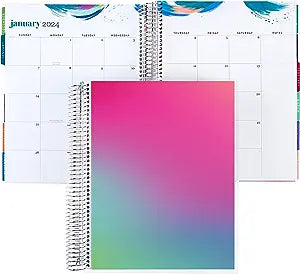 Undated 12 Month Teacher Lesson Planner Coiled 8.5"x11" Bright Future - Erin Condren