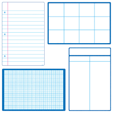 Reusable Note Sheets Wipe-Off Learning Set