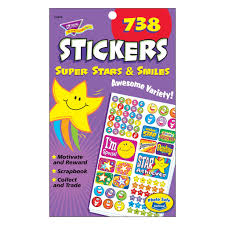 Super Stars & Smiles Sticker Pad