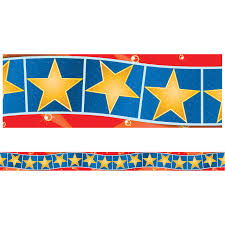 Hollywood Stars Straight Bulletin Board Borders