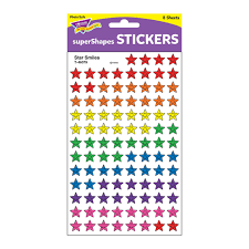 Star Medley superShapes Stickers