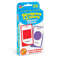 Shapes & Colors Memory Match Challenge Cards®