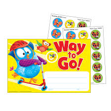 Way to Go! Owl-Stars!® Scratch 'n Sniff Recognition Awards