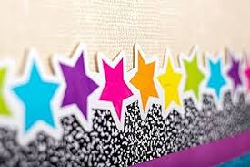 Brights 4Ever Stars Die-Cut Border Trim