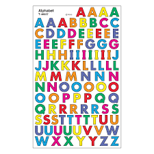 Alphabet SuperShapes Stickers