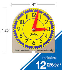 12-piece Mini Judy® Clock Set Grade K-3