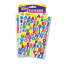 Alphabet SuperShapes Stickers