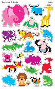 Awesome Animals superShapes Stickers – Large