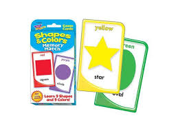 Shapes & Colors Memory Match Challenge Cards®