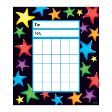 Gel Stars Incentive Pad