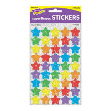 Super Stars superShapes Stickers – Sparkle