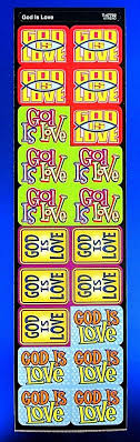 God Is Love Applause STICKERS®