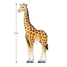 Jointed Giraffe Cut-Out