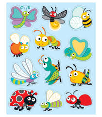 "Buggy" for Bugs Shape Stickers