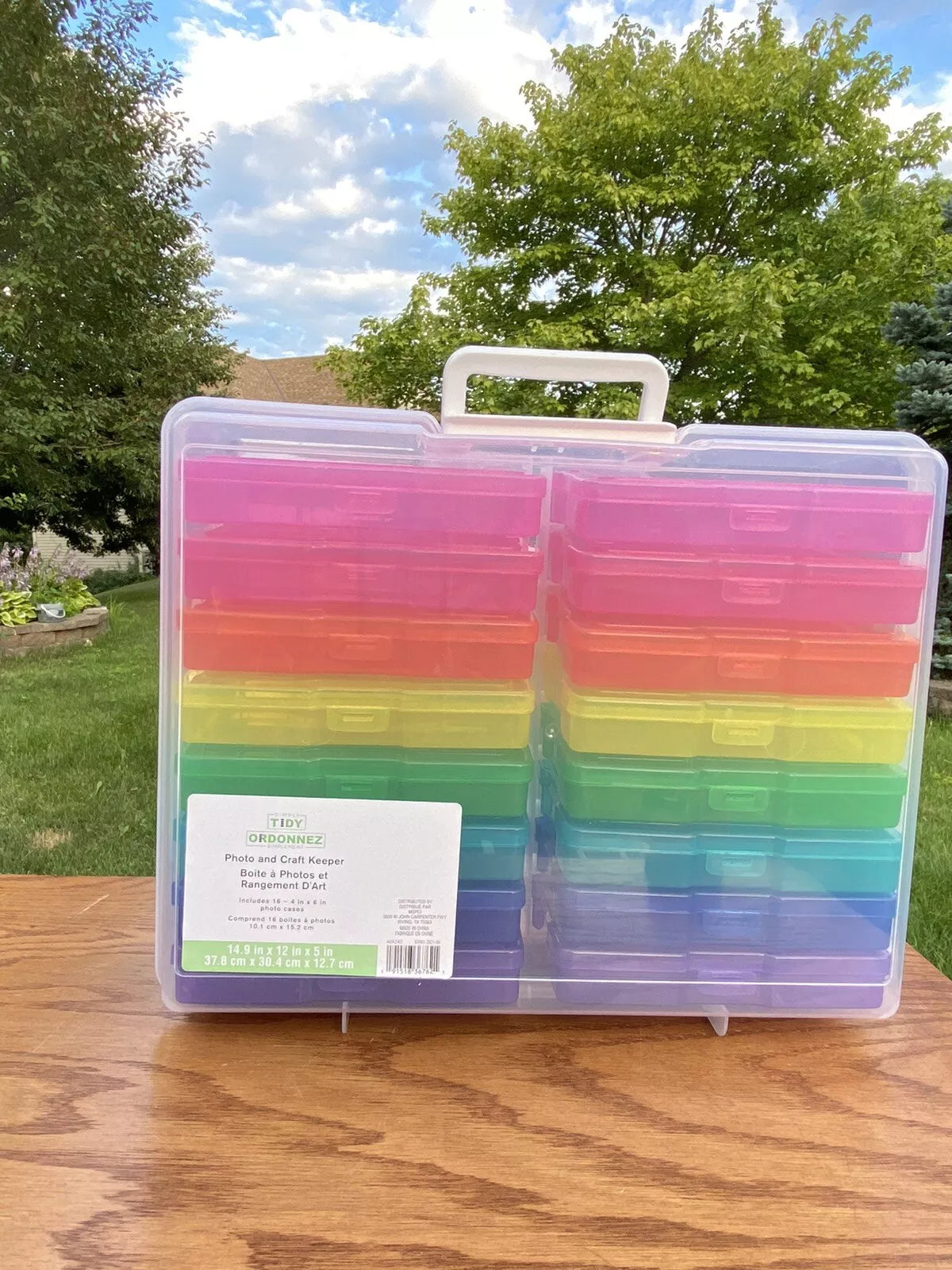 Rainbow Photo & Craft Keeper by Simply Tidy™