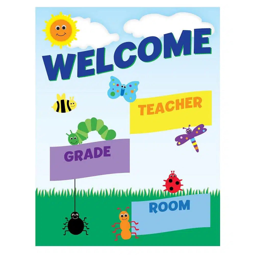 Classroom Welcome Poster The Teacher s Store Classroom welcome poster the teacher s store