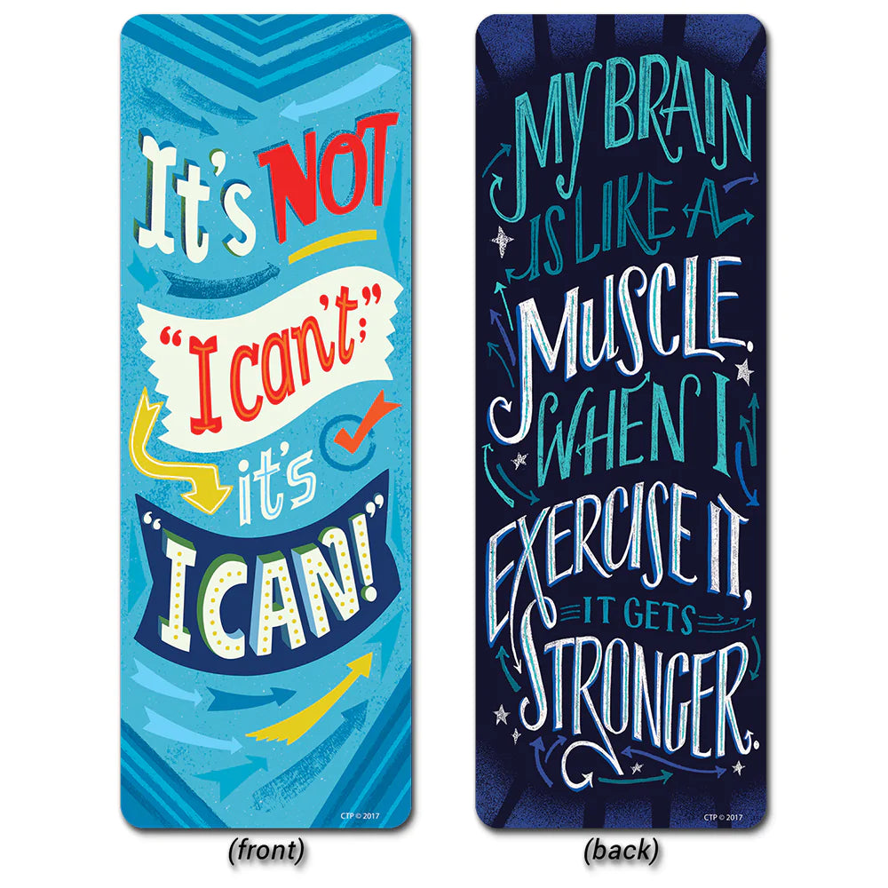 What's Your Mindset? Motivational Bookmarks