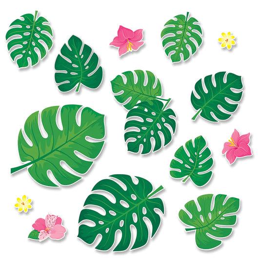 Palm Paradise Monstera Leaves Bulletin Board