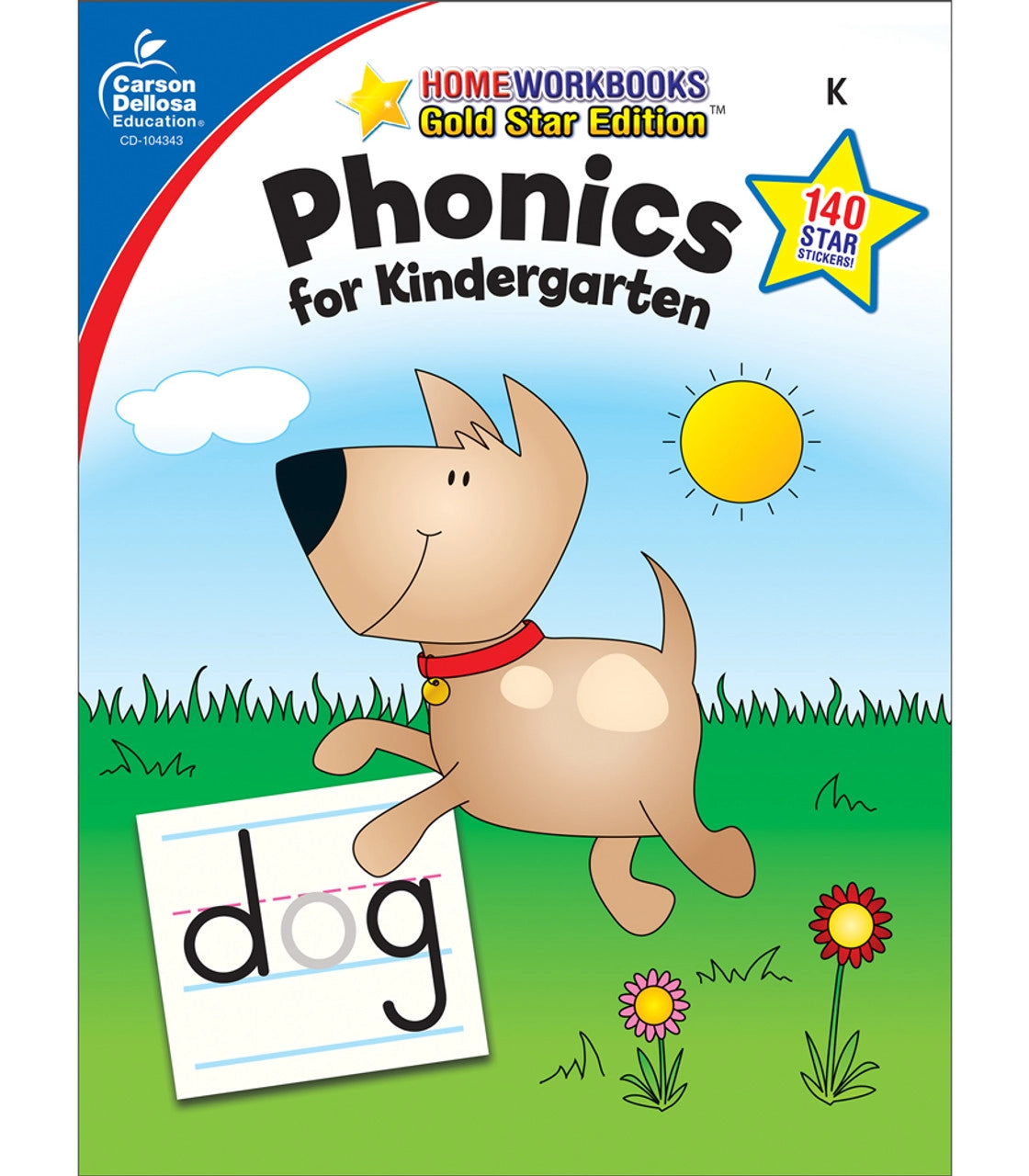Home Workbooks Phonics for Kindergarten Workbook Grade K Paperback