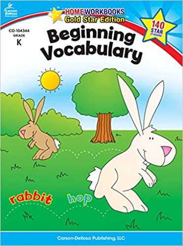 Beginning Vocabulary Workbook Grade K