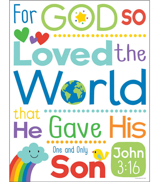 John 3:16 Chart