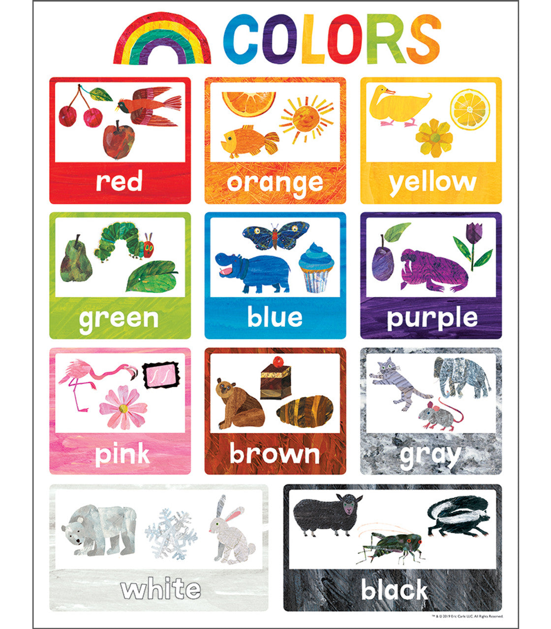 World of Eric Carle™ Colors Chart Grade PK-2