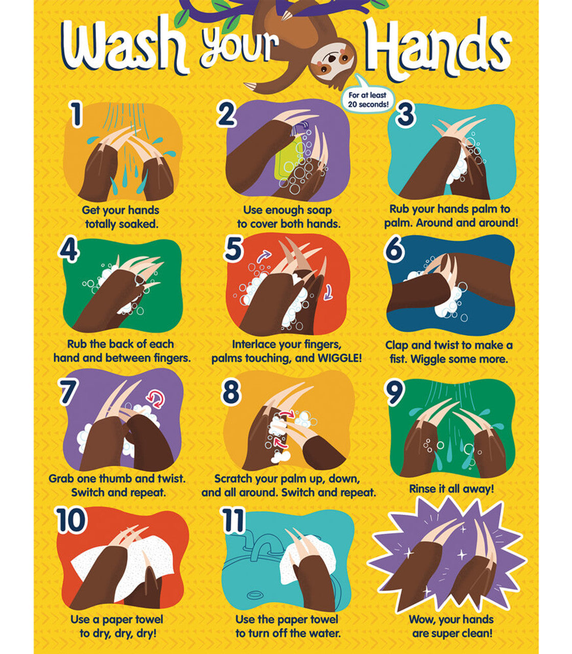 Handwashing Chart Grade PK-5