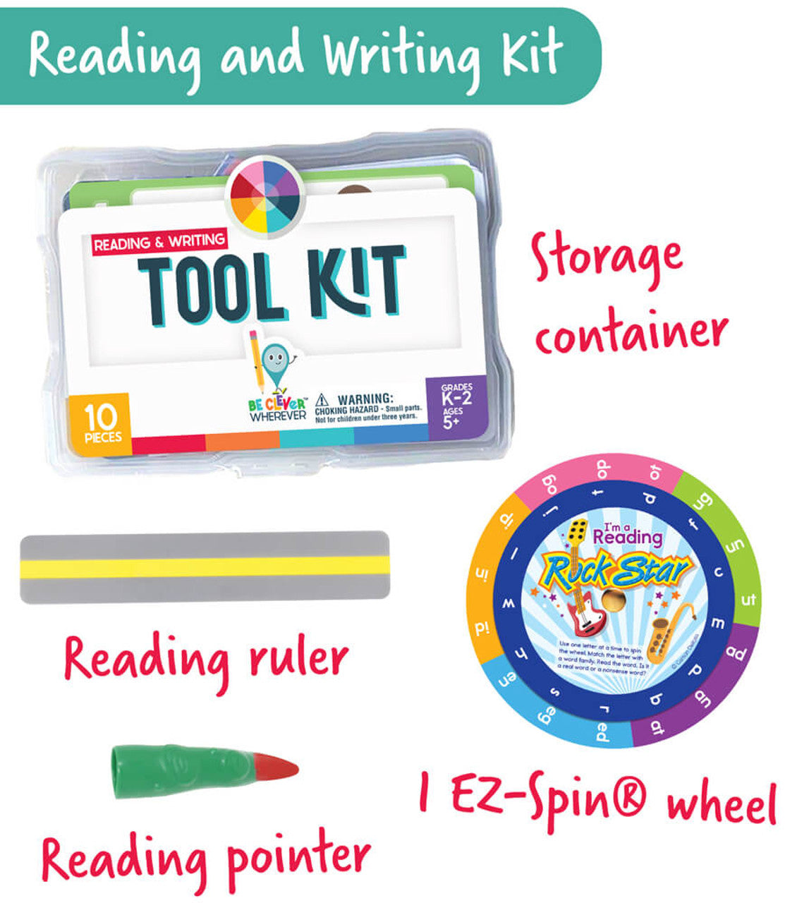 Reading & Writing Tool Kit Manipulative Grade K-2 – The Teacher's Store