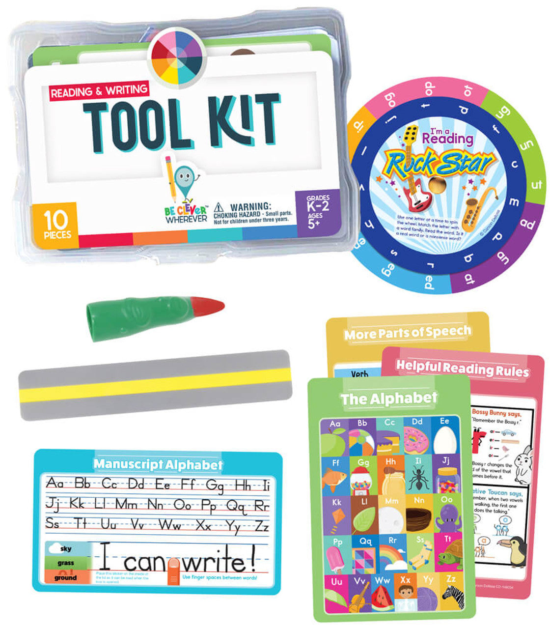 Reading & Writing Tool Kit Manipulative Grade K-2