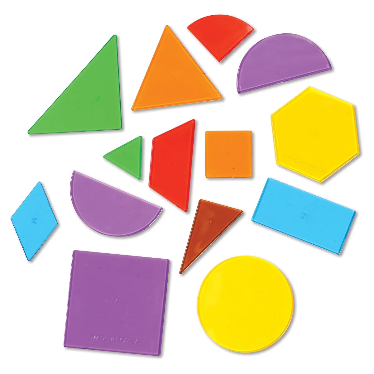 Geometric Shapes - 2D - Translucent