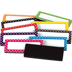 Polka Dots Magnetic Labels