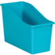 Teal Plastic Book Bin