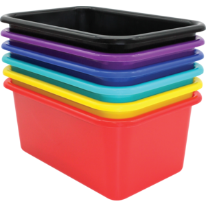 Yellow Small Plastic Storage Bin