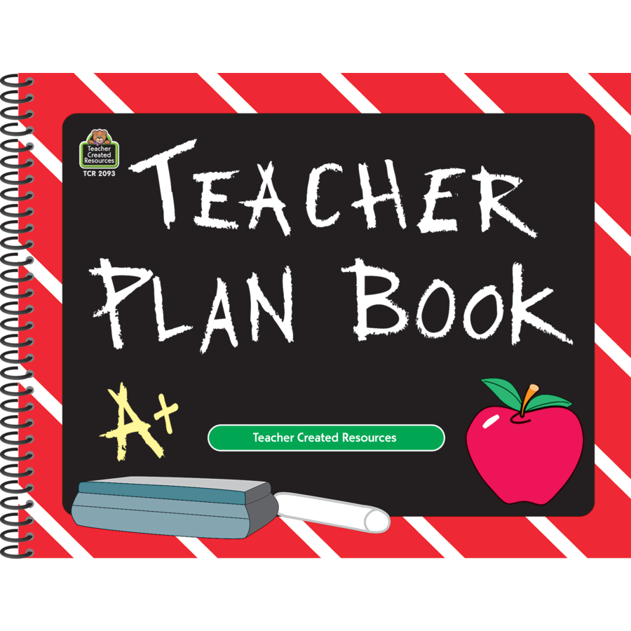 Chalkboard Teacher Plan Book