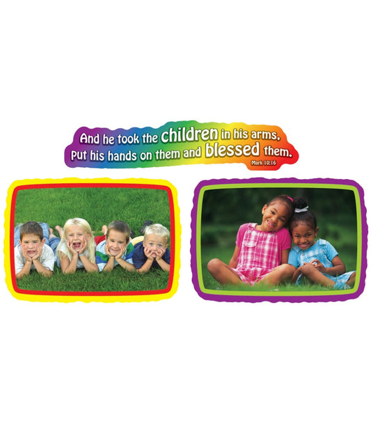 Jesus Loves the Children Mini Bulletin Board Set