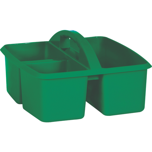Green Plastic Storage Caddies
