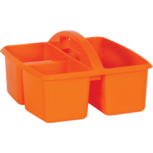 Orange Plastic Storage Caddies