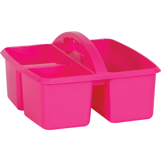 Pink Plastic Storage Caddies