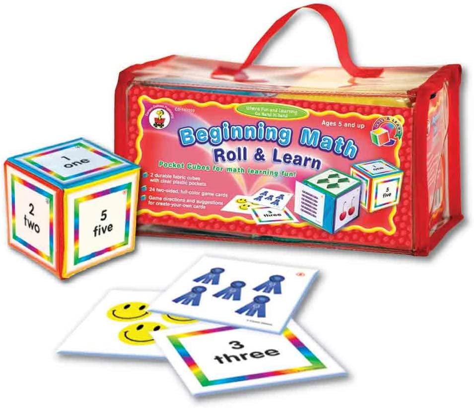 Beginning Math ROLL & Learn Pocket