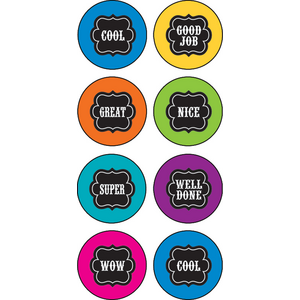 Chalkboard Brights Mini Stickers