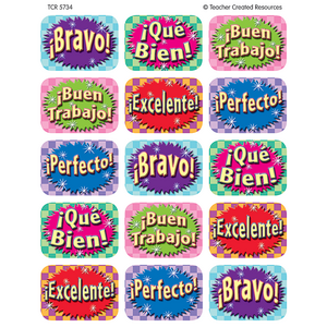 Good Work (Spanish) Jumbo Stickers